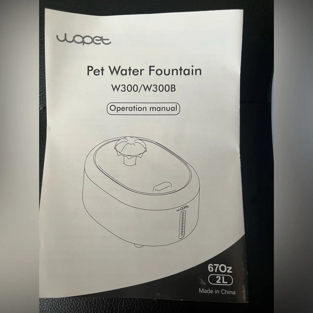 Pet Water Fountain